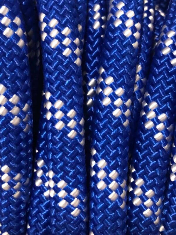 3/8" Royal Blue w/White Tracer 600LB RATING - Utility Rope