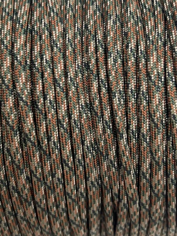 550 Paracord Digital Woodland Nylon Camo Pattern Quality Nylon USA MADE